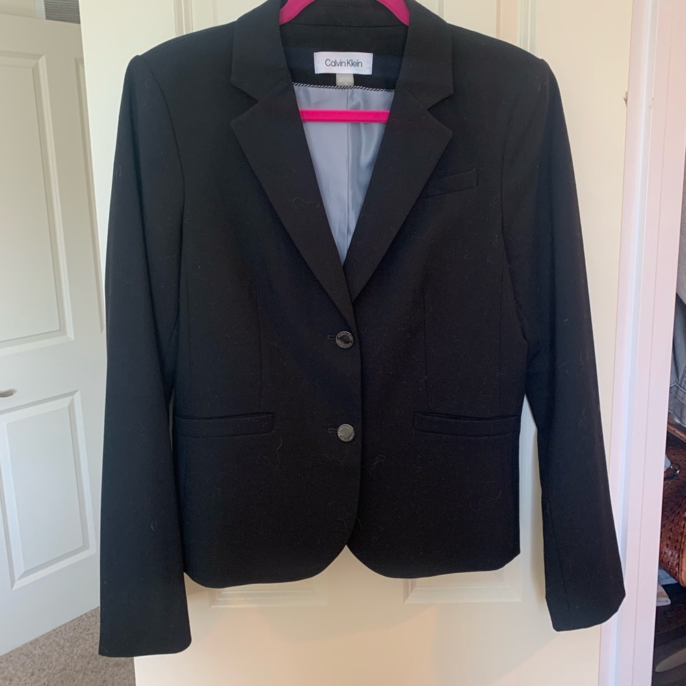 Calvin Klein black blazer